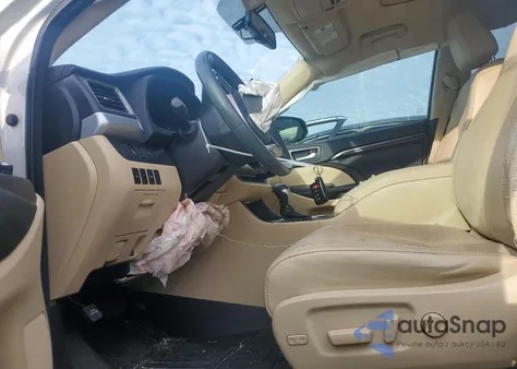 2016 Toyota Highlander Limited from USA, damaged, VIN 5TDYKRFH5GS167153